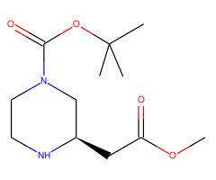 tert-Butyl (3R)-3-(2-methoxy-2-oxoethyl)piperazine-1-carboxylate|CS-0030258|1217683-44-7