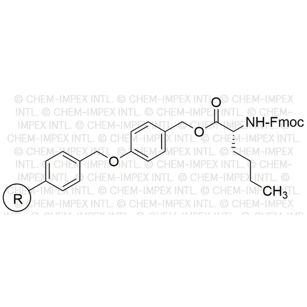 Fmoc-D-norleucine 4-alkoxybenzyl alcohol resin|04191
