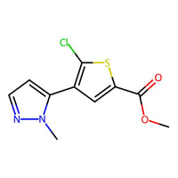 Methyl 5-chloro-4-(1-methyl-1H-pyrazol-5-yl)thiophene-2-carboxylate|CS-M2943|1047630-52-3