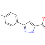 3-(4-Fluorophenyl)-1H-pyrazole-5-carboxylic acid|CS-0038334|870704-22-6