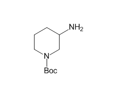 1-Boc-3-aminopiperidine, 98%, Clear colorless to light yellow|431685|184637-48-7