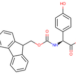 (S)-2-((((9H-fluoren-9-yl)methoxy)carbonyl)amino)-2-(4-hydroxyphenyl)acetic acid|CS-0448694|182883-41-6