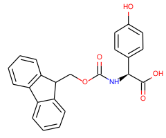 (S)-2-((((9H-fluoren-9-yl)methoxy)carbonyl)amino)-2-(4-hydroxyphenyl)acetic acid|CS-0448694|182883-41-6