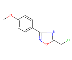 5-(Chloromethyl)-3-(4-methoxyphenyl)-1,2,4-oxadiazole|CS-0039139|57238-76-3
