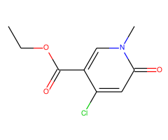 Ethyl 4-chloro-1-methyl-6-oxo-1,6-dihydropyridine-3-carboxylate|CS-0012583|821791-58-6