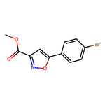 Methyl 5-(4-bromophenyl)isoxazole-3-carboxylate|CS-0150737|517870-15-4
