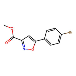 Methyl 5-(4-bromophenyl)isoxazole-3-carboxylate|CS-0150737|517870-15-4