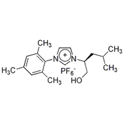 1-(2,4,6-Trimethylphenyl)-3-[(2S)-4-methyl-1-pentanol]imidazolium hexafluorophosphate, min. 97%|07-0565