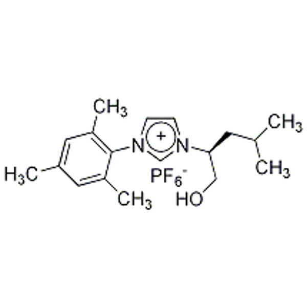 1-(2,4,6-Trimethylphenyl)-3-[(2S)-4-methyl-1-pentanol]imidazolium hexafluorophosphate, min. 97%|07-0565