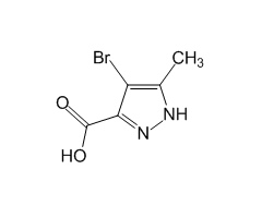 4-Bromo-5-methyl-1H-pyrazole-3-carboxylic acid, 97%|118073|82231-52-5