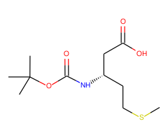 (R)-3-((tert-Butoxycarbonyl)amino)-5-(methylthio)pentanoic acid|CS-0037727|244251-20-5