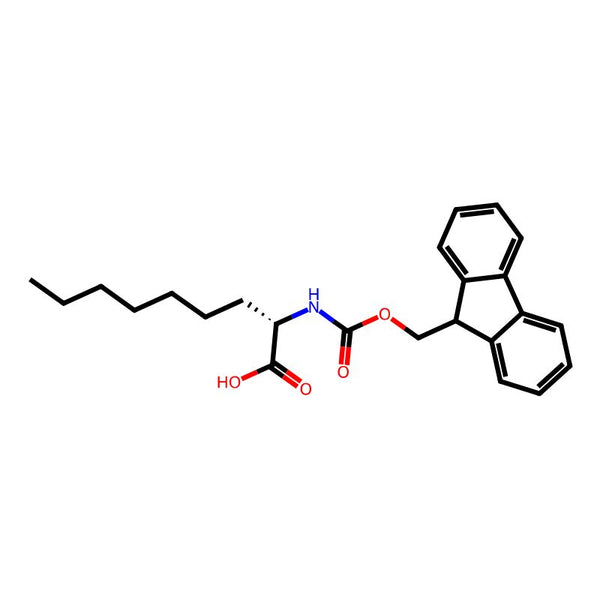 (S)-2-((((9H-fluoren-9-yl)methoxy)carbonyl)amino)nonanoic acid|CS-0468264|1262886-65-6