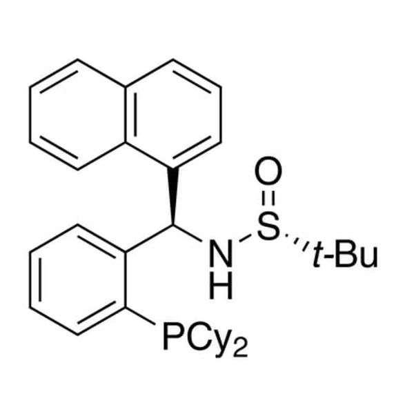 [S(R)]-N-[(R)-[2-(Dicyclohexylphosphino)phenyl]-1-naphthalenylmethyl]-2-methyl-2-propanesulfinamide, 95%|15-8807