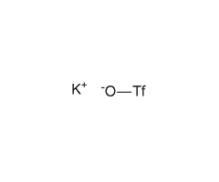Potassium trifluoromethanesulfonate, 99%|247993|2926-27-4