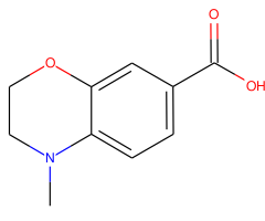 4-Methyl-3,4-dihydro-2H-benzo[b][1,4]oxazine-7-carboxylic acid|CS-0096421|532391-89-2