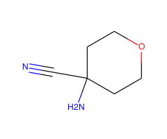 4-Aminotetrahydro-2H-pyran-4-carbonitrile|CS-0186942|50289-12-8
