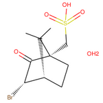 ((1S,3S,4S)-3-Bromo-7,7-dimethyl-2-oxobicyclo[2.2.1]heptan-1-yl)methanesulfonic acid hydrate|CS-W021054|209736-59-4