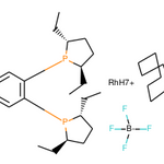 (-)-1,2-Bis((2R,5R)-2,5-diethylphospholano)benzene(1,5-cyclooctadiene)rhodium(I) tetrafluoroborate, 98+% (R,R)-Et-DUPHOS-Rh