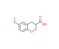 6-Methoxy-chroman-3-carboxylic acid, 97%|249616|182570-26-9