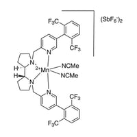 Bis(acetonitrile)[2,2'-[[(2R,2'R)-[2,2'-bipyrrolidine]-1,1'-diyl-κN1,κN1']bis(methylene)]bis[5-[2,6-bis(trifluoromethyl)phenyl]pyridine-κN]] Manganese(II) hexafluoroantimonate, Mn(R,R-C|25-4175|2870714-04-6