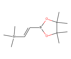 Trimethyl[2-(4,4,5,5-tetramethyl-1,3,2-dioxaborolan-2-yl)ethenyl]silane,97%(stabilized with TBC)|CS-0264800|126688-99-1