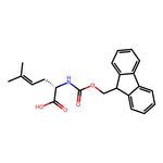 (S)-2-((((9H-Fluoren-9-yl)methoxy)carbonyl)amino)-5-methylhex-4-enoic acid|CS-0166655|914486-08-1