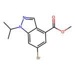 Methyl 6-bromo-1-isopropyl-1H-indazole-4-carboxylate|CS-B1051|1346702-52-0