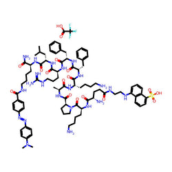 H-Glu(EDANS)-Lys-Pro-Ala-Lys-Phe-Phe-Arg-Leu-Lys(DABCYL)-NH2 trifluoroacetate salt|CPTD787724|1926163-42-9