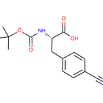 (S)-2-((tert-Butoxycarbonyl)amino)-3-(4-cyanophenyl)propanoic acid|CS-W008561|131724-45-3