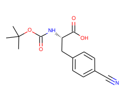 (S)-2-((tert-Butoxycarbonyl)amino)-3-(4-cyanophenyl)propanoic acid|CS-W008561|131724-45-3