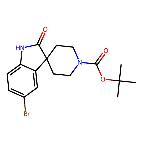 tert-Butyl 5-bromo-2-oxospiro[indoline-3,4'-piperidine]-1'-carboxylate|CS-W023016|873779-30-7