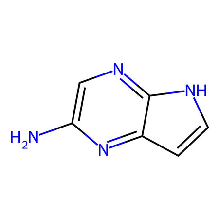 5H-pyrrolo[2,3-b]pyrazin-2-amine|C1325344|1504066-86-7