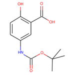 5-((tert-Butoxycarbonyl)amino)-2-hydroxybenzoic acid|CS-0372246|135321-95-8