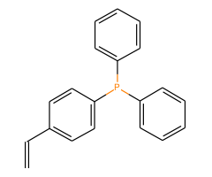 Diphenyl(4-vinylphenyl)phosphine, 97%, stabilized with BHT|253206|40538-11-2