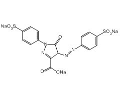 Tartrazine solution, reference material, 500 μg/mL|925845|1934-21-0