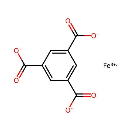 Iron(III) Benzene-1,3,5-tricarboxylate, Aperture: 2.5 - 2.9 nm|921056|1195763-37-1