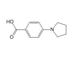 4-(1-Pyrrolidinyl)benzoic acid, 97%|254665|22090-27-3