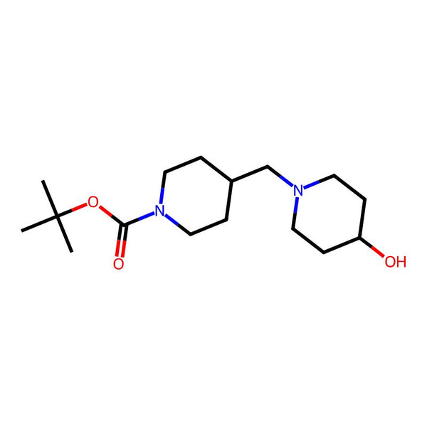 tert-Butyl 4-((4-hydroxypiperidin-1-yl)methyl)piperidine-1-carboxylate|CS-0169350|1823250-58-3