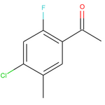 1-(4-Chloro-2-fluoro-5-methylphenyl)ethan-1-one|CS-0100652|177211-26-6