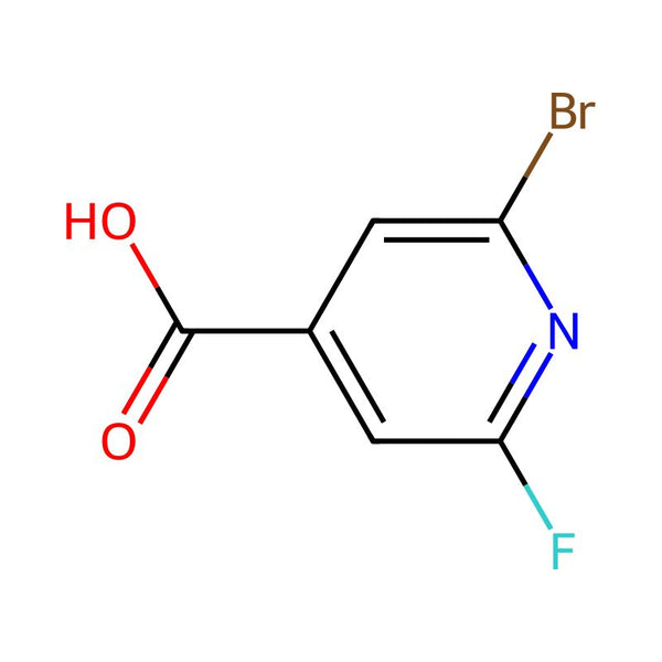 2-Bromo-6-fluoroisonicotinic acid|CS-0415913|1214323-63-3