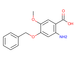 2-amino-5-methoxy-4-phenylmethoxybenzoic acid|CS-0061902|155666-33-4