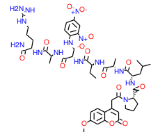 Mca-Pro-Leu-Ala-Nva-Dap(Dnp)-Ala-Arg-NH2|CPTD786764|256394-92-0