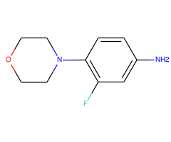 3-Fluoro-4-morpholinoaniline, 98%|908022|93246-53-8