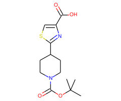 2-(4-(tert-Butoxycarbonyl)piperazin-1-yl)thiazole-4-carboxylic acid|CS-0154695|668484-45-5