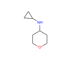 N-Cyclopropyltetrahydro-2H-pyran-4-amine|CS-0087787|211814-16-3