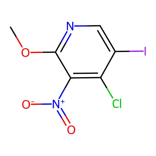 4-Chloro-5-iodo-2-methoxy-3-nitropyridine|CS-0610570|2273883-67-1