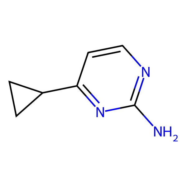 4-Cyclopropylpyrimidin-2-amine|CS-0215940|21573-15-9