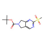 tert-Butyl 2-(methylsulfonyl)-5H-pyrrolo[3,4-d]pyrimidine-6(7H)-carboxylate|CS-D1271|365996-87-8