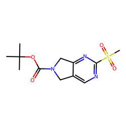 tert-Butyl 2-(methylsulfonyl)-5H-pyrrolo[3,4-d]pyrimidine-6(7H)-carboxylate|CS-D1271|365996-87-8