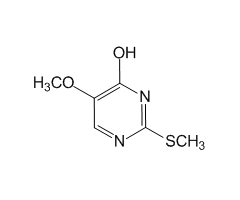 5-Methoxy-2-(methylthio)pyrimidin-4-ol, 98%|260331|1671-08-5